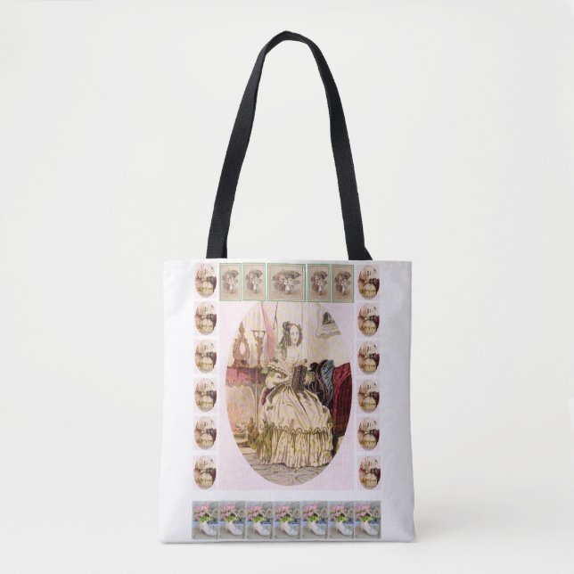 vintagem do saco de tote (Frente)