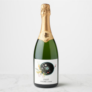 Vinyl Record, floral, Oldies Rustic, música femini