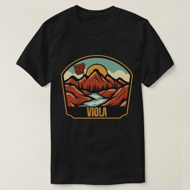 Viola, Arkansas T-Shirt (Frente do Design)