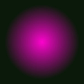 VIOLA BLACK Gradient Original Stretch Canvas RV