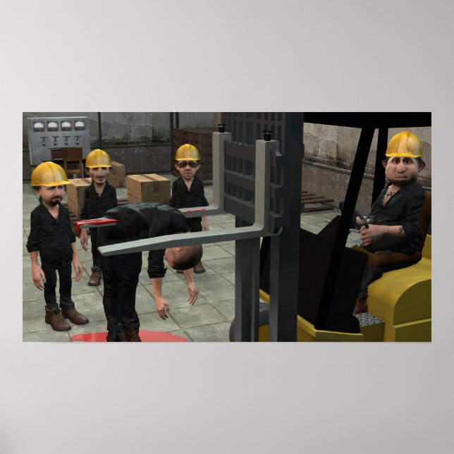 Violação de segurança - Poster pequeno (Frente)