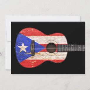 Violão acústico, preto, sinalizador vestido Porto