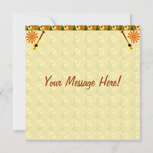 Violão Estilo Vintage (Frente)