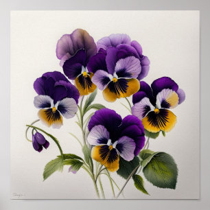 Violas Roxos, Impressão