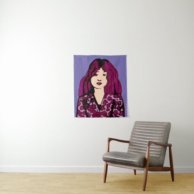 Violet Hired Lass Tapeçaria (In Situ)
