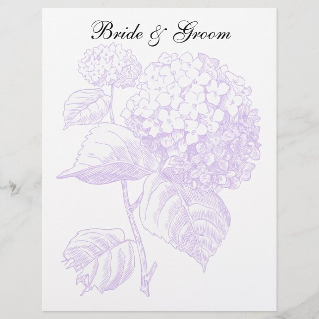 Violet Hydrangea (Frente)