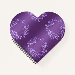 Violet Rosa Heart