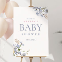 Violet Vintage Chá de fraldas