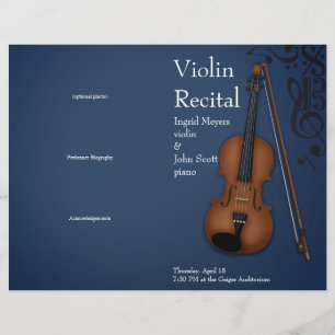 Violino Azul Escuro - Viola - Programa de Consider