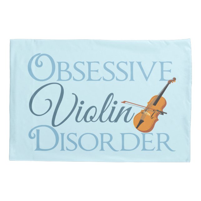 Violino bonito azul obcecado (Verso)