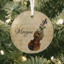Violino de Natal Personalizado