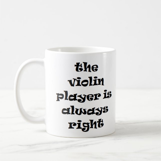 violino sempre caneca de café direita (Esquerda)