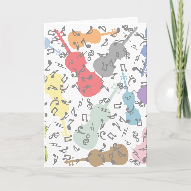 Violinos E Notas Musicais (Criador carregado)