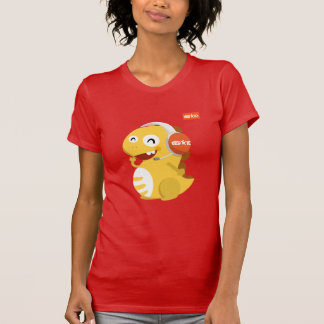 VÍPQUID Headset Dino T-Shirt (laranja)