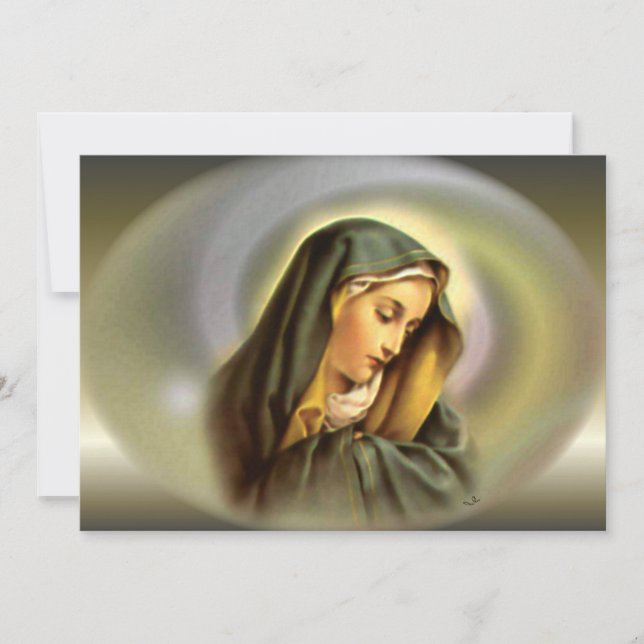 Virgem Bendada Maria em Glória Magnífica (Frente)