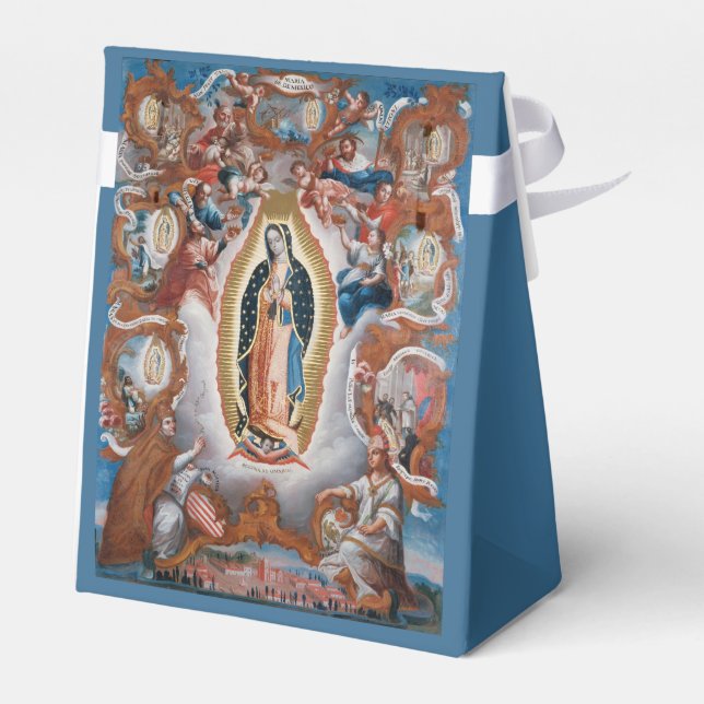 "Virgem de Guadalupe" - caixa de favorecimento per (Verso)
