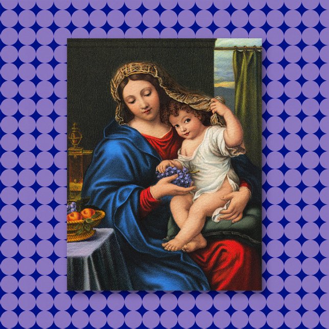 Virgem do Cartão de Uvas (Criador carregado)