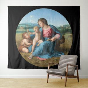 Virgem e Criança Tapeçaria