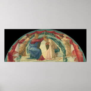 Virgem - Filippino Lippi Poster de Arte Fina
