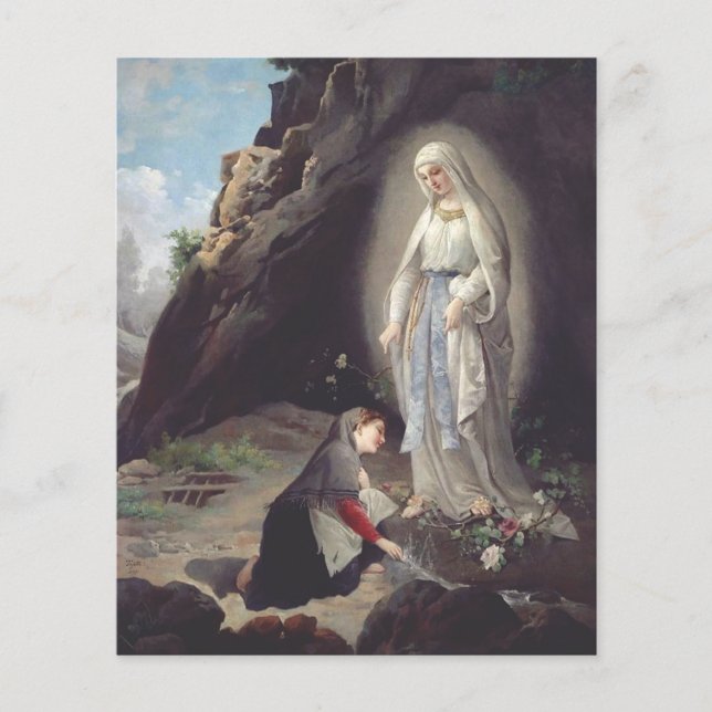 Virgem Maria de Lourdes (Frente)