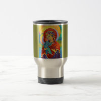 Virgem Maria e Criança Nossa Caneca de viagem de S
