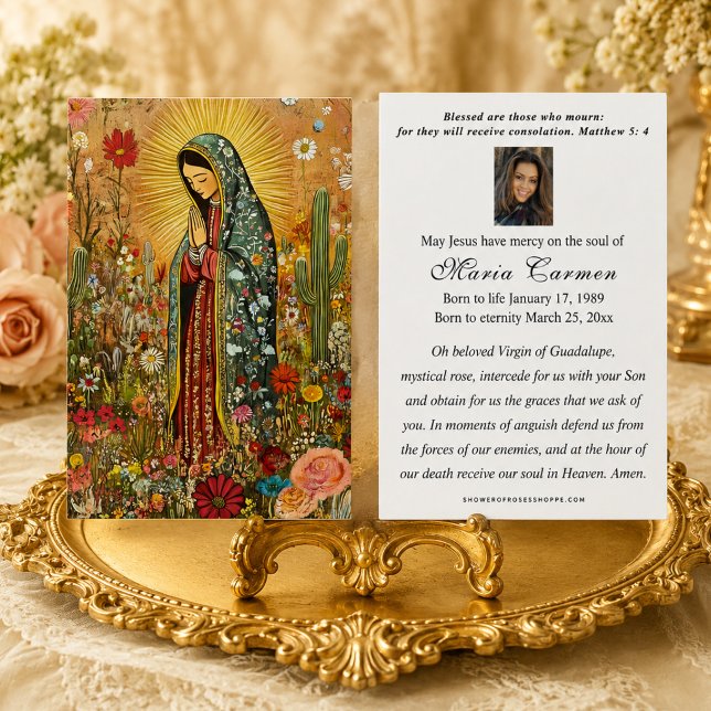 Virgem Maria Guadalupe Católica Funeral Religioso (Criador carregado)
