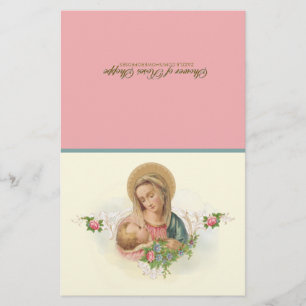 Virgem Maria Jesus Oração da Comunhão Espiritua