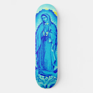 Virgem Maria Skate Deck Azul