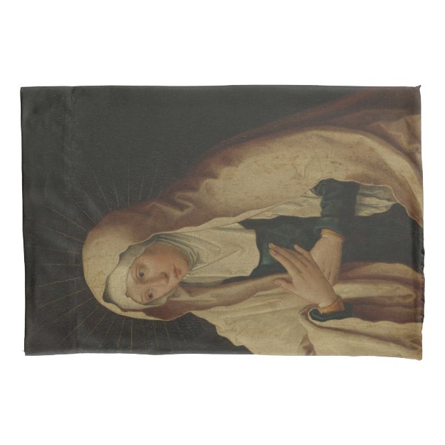 Virgem Maria velada (por Lucas van Leyden) (Frente-Esquerda)