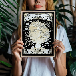 Virgem Preciso e Elegante - Poster do Zodíaco
