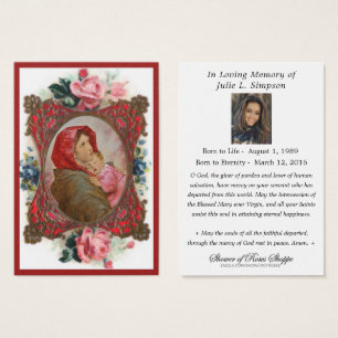 Virgem Religiosa Maria Jesus Católica Funeral