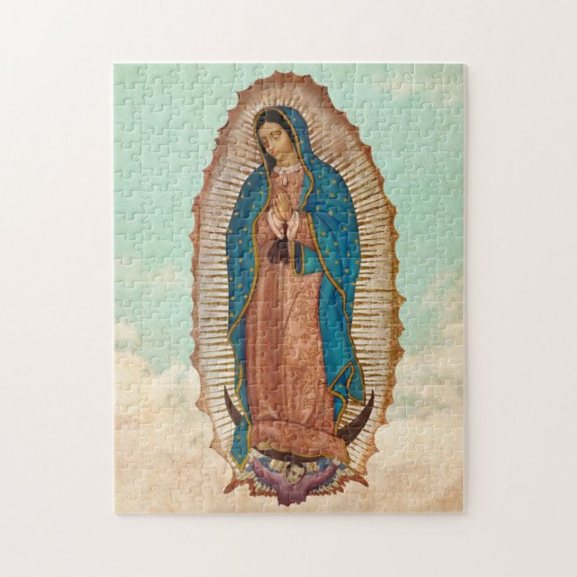 Virgen De La Guadalupe Quebra-cabeça (Vertical)
