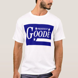 Virgil Goode para o presidente T-shirt