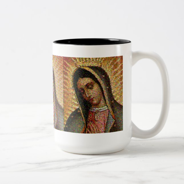 Virgin borrado da visão da caneca de Guadalupe (Direita)