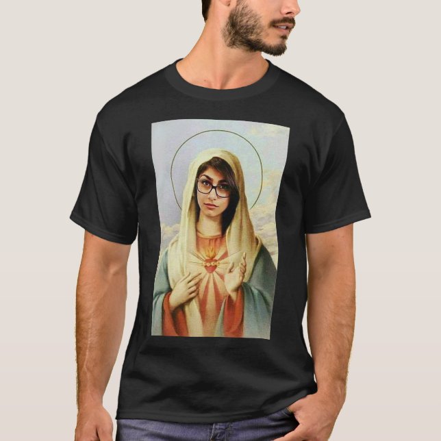 Virgin mary khalifa Classic T-Shirt (Frente)