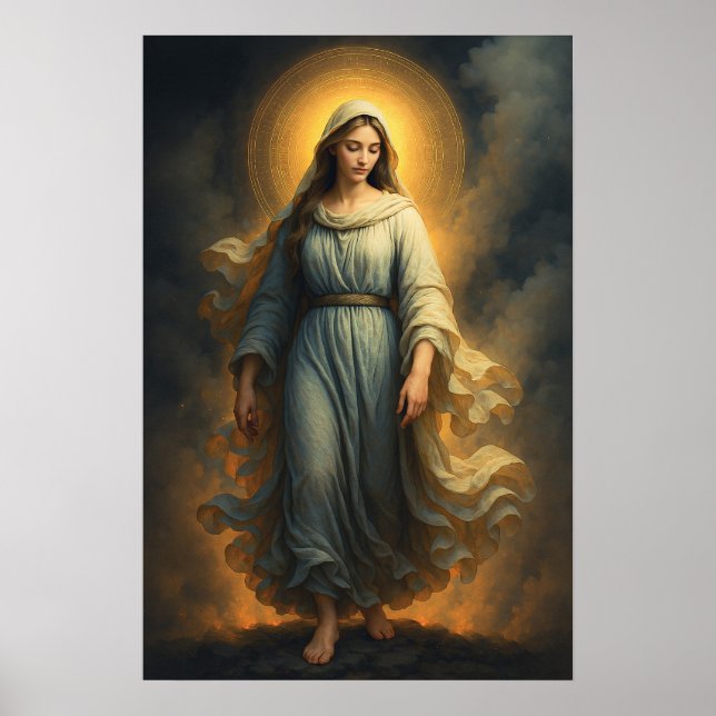 Virgin Mary Poster (Frente)