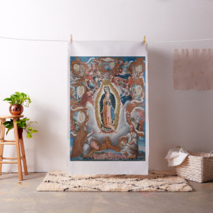"Virgin tecido religioso do costume da arte de