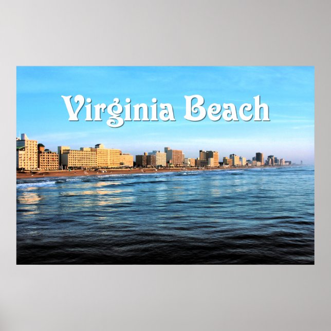 Virginia Beach Poster (Frente)