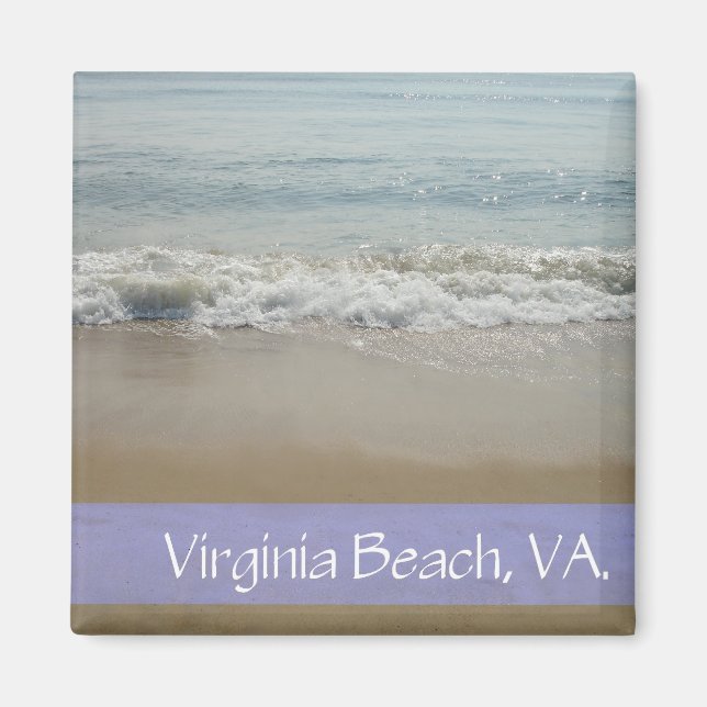 Virginia Beach, VA. Íman (Frente)