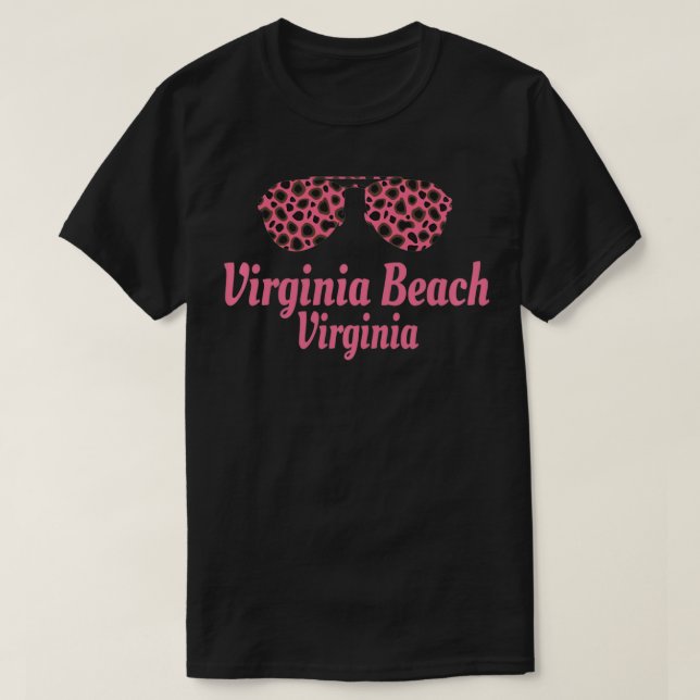 Virginia Beach Vacation Souvenir Pullover (Frente do Design)