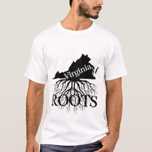 Virginia State Roots Camisa de Mulheres ou Homens