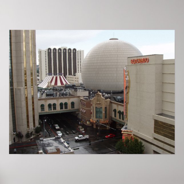 Virginia Street Reno Poster (Frente)