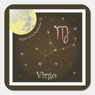 Virgo agosto 23 to de setembros de 23 autocolantes