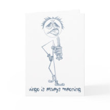 Virgo [ - BitchScope - ] Cartão de Aniversário