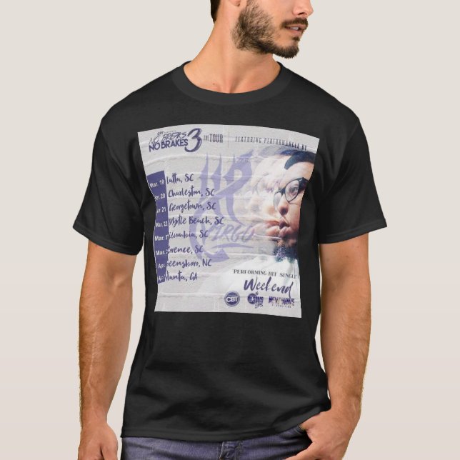 VIRGO BROOKLYN  OFFICIAL Basic Dark T-Shirt (Frente)