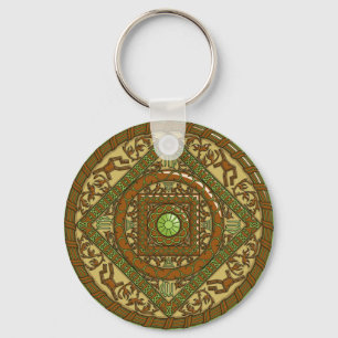 Virgo Mandala Chaveiro