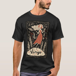 Virgo - T-Shirt Celestial Zodiac Art
