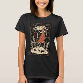 Virgo - T-Shirt Celestial Zodiac Art
