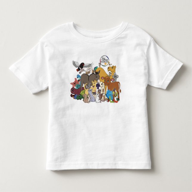 Virtude Heroes™ Toddler T-Shirt (Frente)