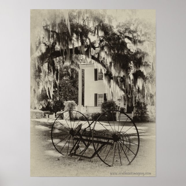 Visão da Velha poster do Sul (Frente)